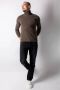 Daniele Fiesoli Cashmere Coltrui Bruin Melange Brown Heren - Thumbnail 3