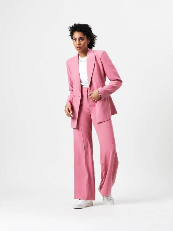 Dante 6 Luca Pantalon in Stoffig Roze Dames