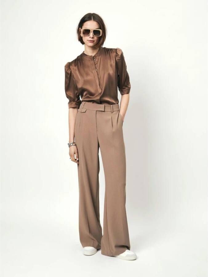 Dante 6 Moderne D6Zach Taupe Broek Bruin Dames