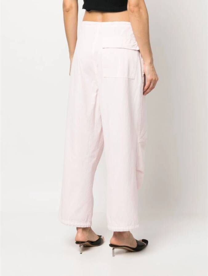 Darkpark Wide Trousers Roze Dames