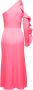 David Koma Elegant Pink Party Dress Pink Dames - Thumbnail 2