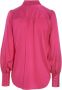 Dea Kudibal Fuchsia Zijden Satijnen Blouse Roze Dames - Thumbnail 3