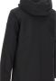 Dekker Zwarte Parka Jas Polyester Nero Black Heren - Thumbnail 2