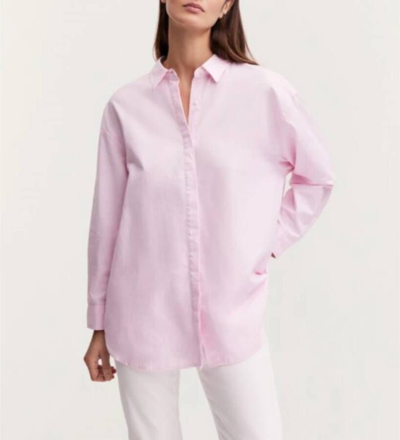 Denham Shirts Roze Dames