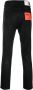 Department Five Slim-Fit Zwarte Jeans met Logo Patch Zwart Heren - Thumbnail 2