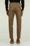 Department Five Slanke broek met pecen Bruin Heren - Thumbnail 2