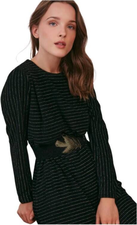 Des Petits Hauts Summer Dresses Zwart Dames