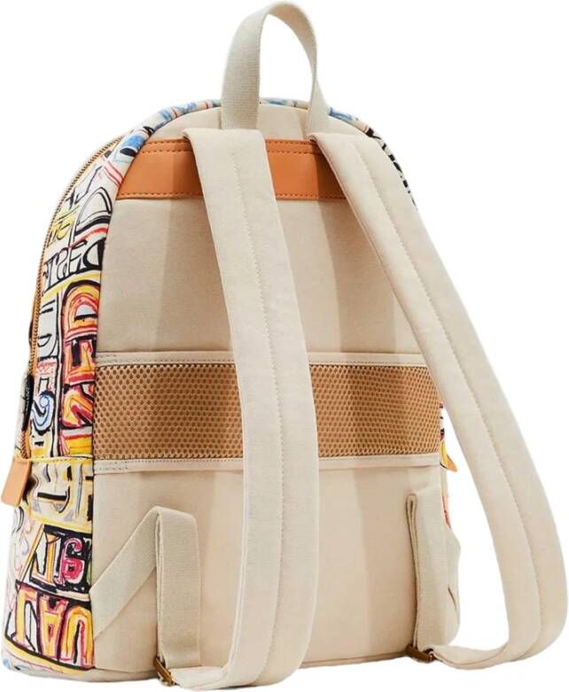 Desigual Backpacks Beige Dames