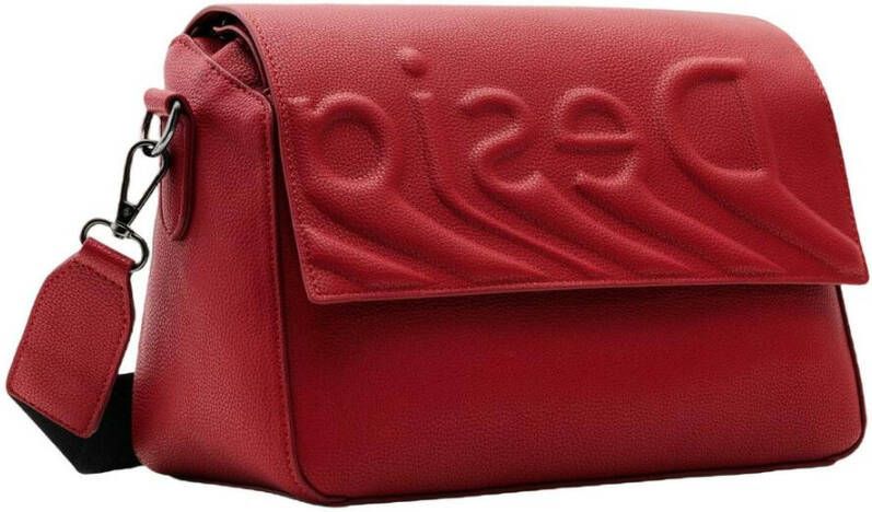 Desigual BAG Psico Logo Phuket STR 22Waxpa8 Rood Dames