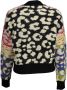 Desigual Blauwe Polyester Trui Lange Mouwen Ronde Hals Contrasterende Details Blauw Dames - Thumbnail 4