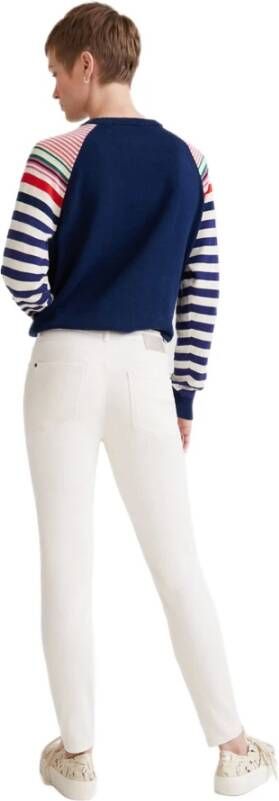 Desigual Broek Wit Dames