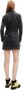 Desigual Gedrukte knoopsluiting jurk Black Dames - Thumbnail 5