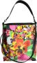 Desigual Zwarte dames schoudertas met afneembaar handvat en verstelbare band Multicolor Dames - Thumbnail 2