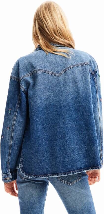 Desigual Jackets Blauw Dames