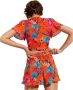 Desigual Stijlvolle Caftan Jumpsuit voor Vrouwen Orange Dames - Thumbnail 4