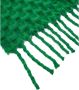 Desigual Groene Polyester Sjaal met Contrastdetails Green Dames - Thumbnail 3