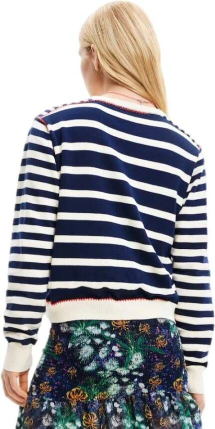 Desigual Knitwear Blauw Dames