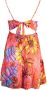 Desigual Korte jurk met tropische uitsnijding voor vrouwen Meerkleurig Dames - Thumbnail 7