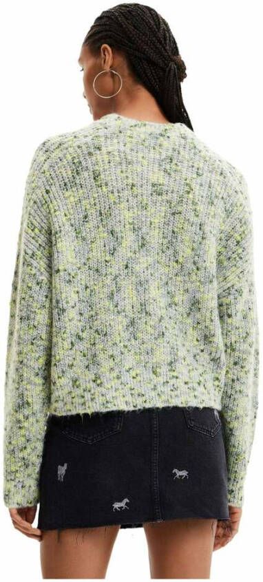 Desigual Green Women Knitwear Groen Dames