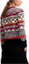 Desigual Chique shirt met lange mouwen en contrastdetails in roze Multicolor Dames - Thumbnail 6