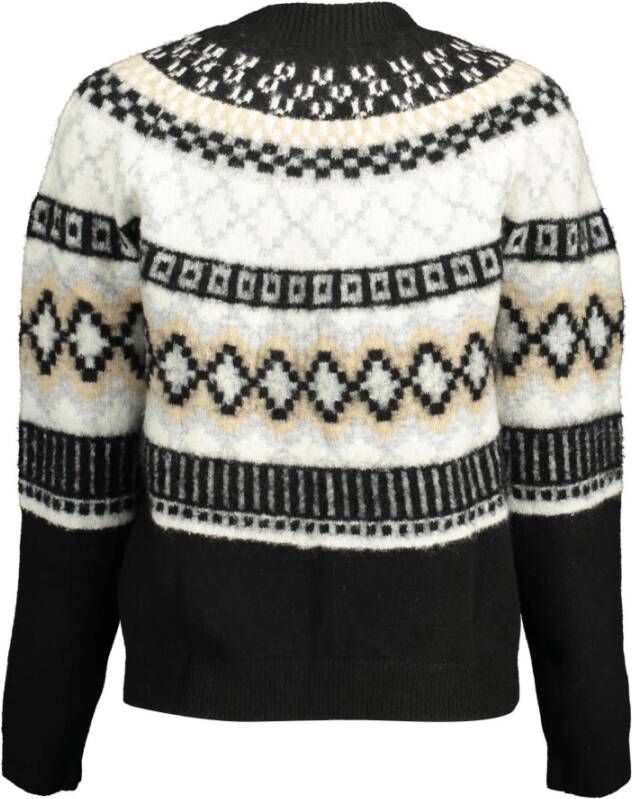 Desigual Round-neck Knitwear Zwart Dames