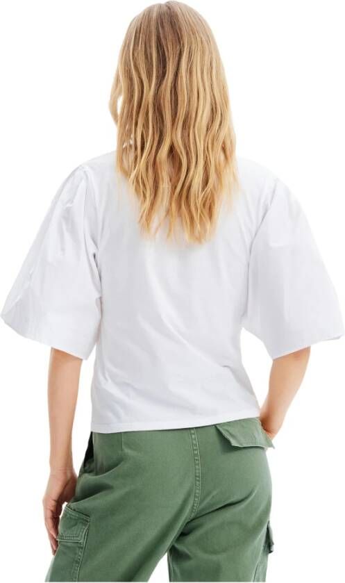 Desigual Short Sleeve Shirts Wit Dames