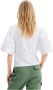 Desigual Witte Katoenen Tops & T-shirt met Wijde Korte Mouwen Wit Dames - Thumbnail 2
