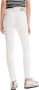 Desigual Witte Jeans met Ritssluiting en Knoopsluiting White Dames - Thumbnail 2