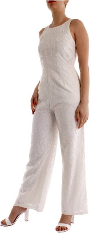 Desigual Straight Trousers Wit Dames