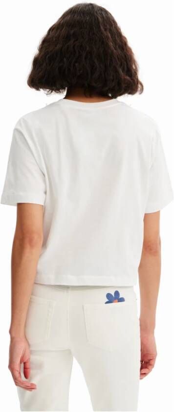 Desigual T-Shirt Wit Dames