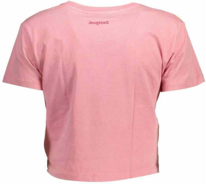 Desigual T-shirts Roze Dames