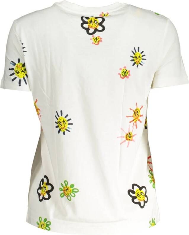 Desigual T-Shirts Wit Dames