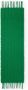 Desigual Groene Polyester Sjaal met Contrastdetails Green Dames - Thumbnail 2