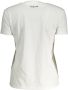 Desigual Elegante witte T-shirt met exclusieve applicatie White Dames - Thumbnail 5