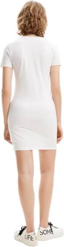 Desigual Women's Dress Wit Dames