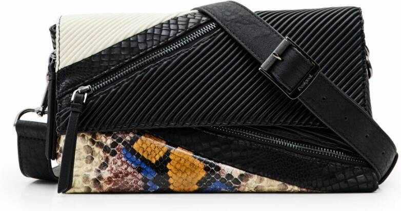 Desigual Zwarte Handtas 23Waxp94 Zwart Dames