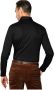 Desoto Overhemd zwart10008-30 080 solid blackOverhemd lm dress Zwart Heren - Thumbnail 3