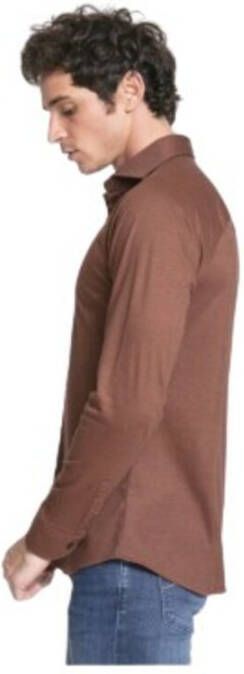 Desoto Overhemd Bruin Heren