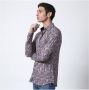 Desoto Overhemd Blauw Heren - Thumbnail 2