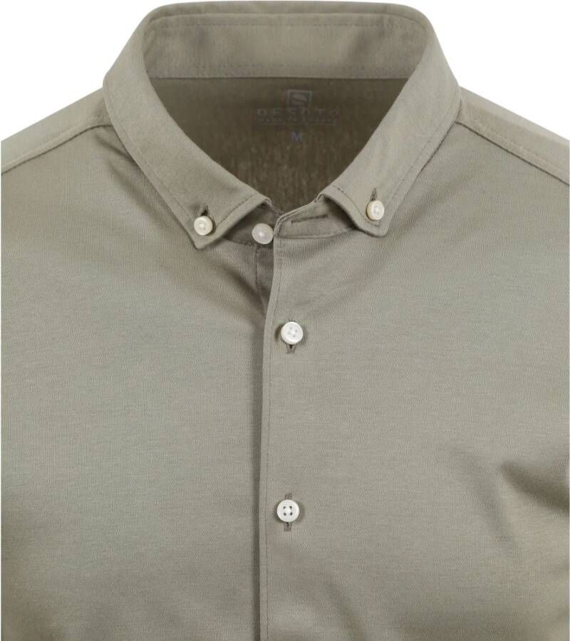 Desoto Short Sleeve Overhemd Groen Heren