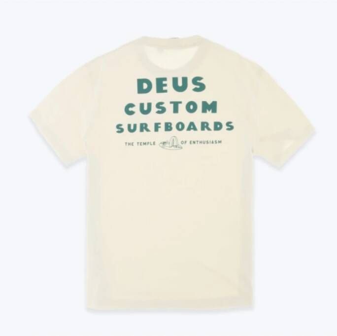 Deus Ex Machina T-Shirts Wit Heren