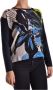 D.Exterior Blouse Blauw Dames - Thumbnail 2