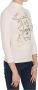 D.Exterior Crew Neck It Is Not A Frame Up! Print Blouse Wit Dames - Thumbnail 2