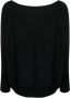 D.Exterior Round-neck Knitwear Zwart Dames - Thumbnail 2