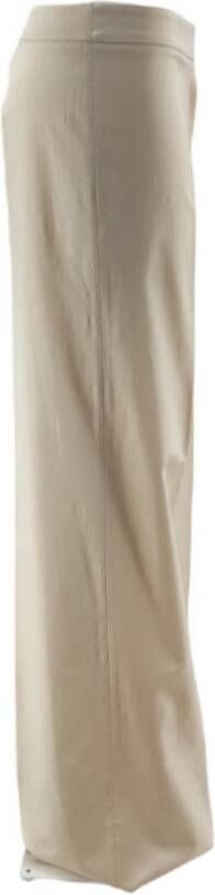 D.Exterior Trousers Beige Dames