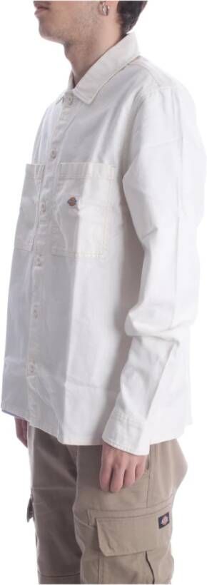 Dickies Casual Shirts Wit Heren