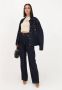 Dickies Donkere Denim Cargo Jeans met Wijde Pijpen Blauw Dames - Thumbnail 2