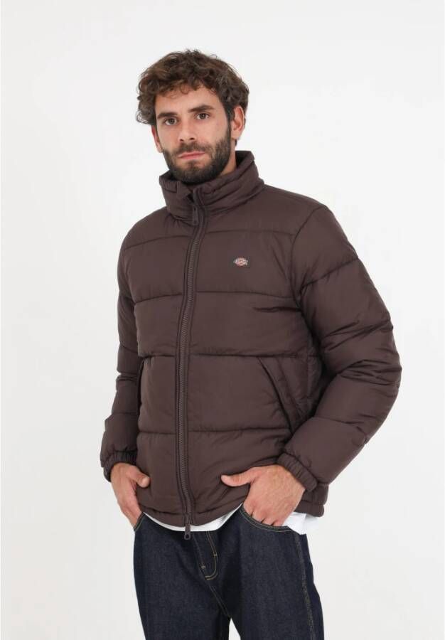 Dickies Gewatteerde Bruine Bomberjas voor Heren Bruin Heren