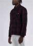 Dickies Sherpa Gevoerd Gewatteerd Shirt Maroon Brown Heren - Thumbnail 2