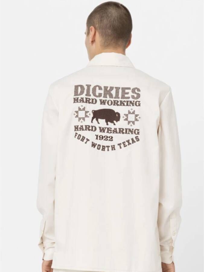 Dickies Stijlvol Overhemd White Heren